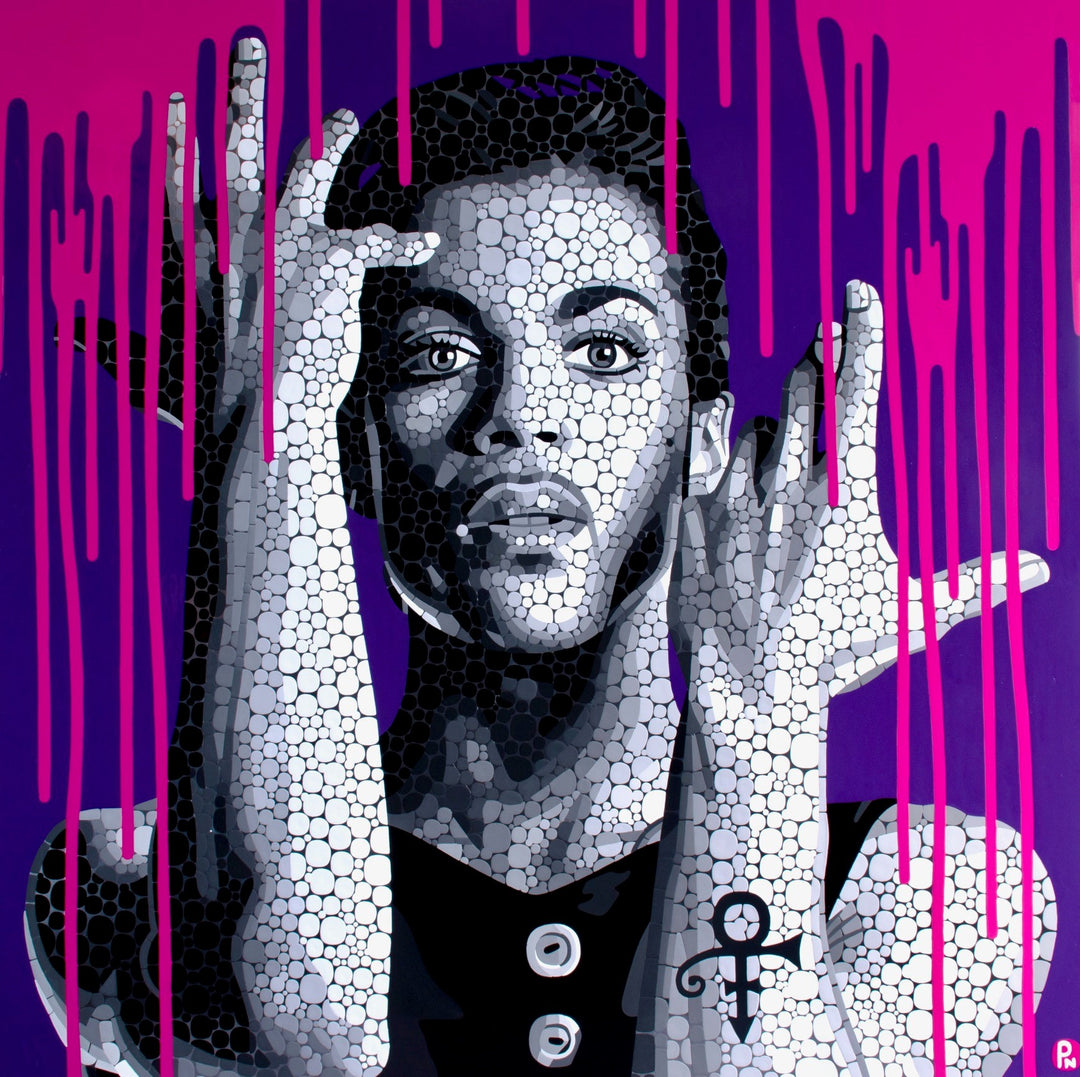 PRINCE - THE SYMBOL (Embellished Print 1/10)