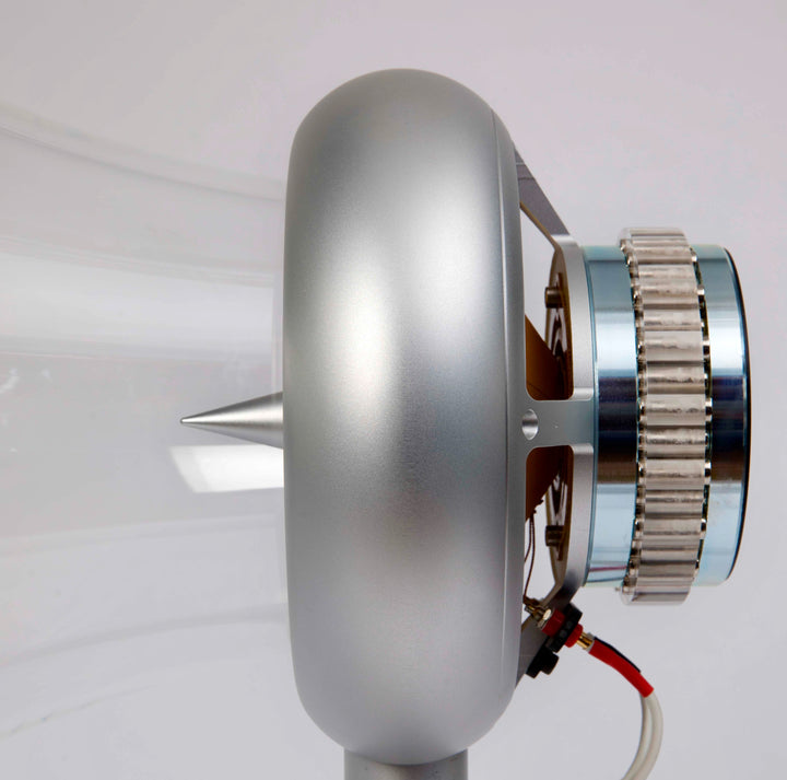 Jetstream Loudspeaker System by Ferguson Hill Studios — a hand-built British hi-fi masterpiece combining sculptural acrylic horn speakers, spherical bass units, and a precision amplifier. Transparent, powerful, and acoustically pure in both form and performance.