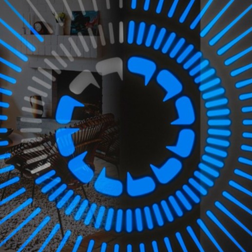 “Tempus Obsidian” by Ben Rousseau – a limited-edition illuminated wall timepiece crafted from grey mirrored glass and brass-tinted aluminium with LEDs. Inspired by obsidian, it radiates calm through subtle light and refined design.

